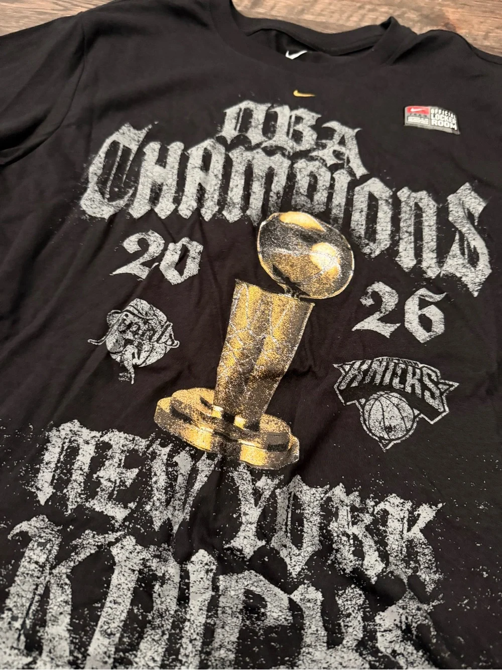 Mens Knicks Nike championship shirt - Picture 2 of 3
